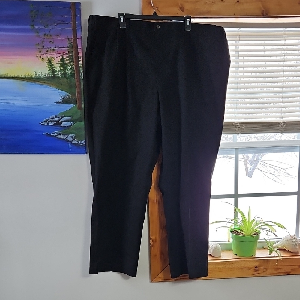 Basic Editions Men's Black Dress Pants
